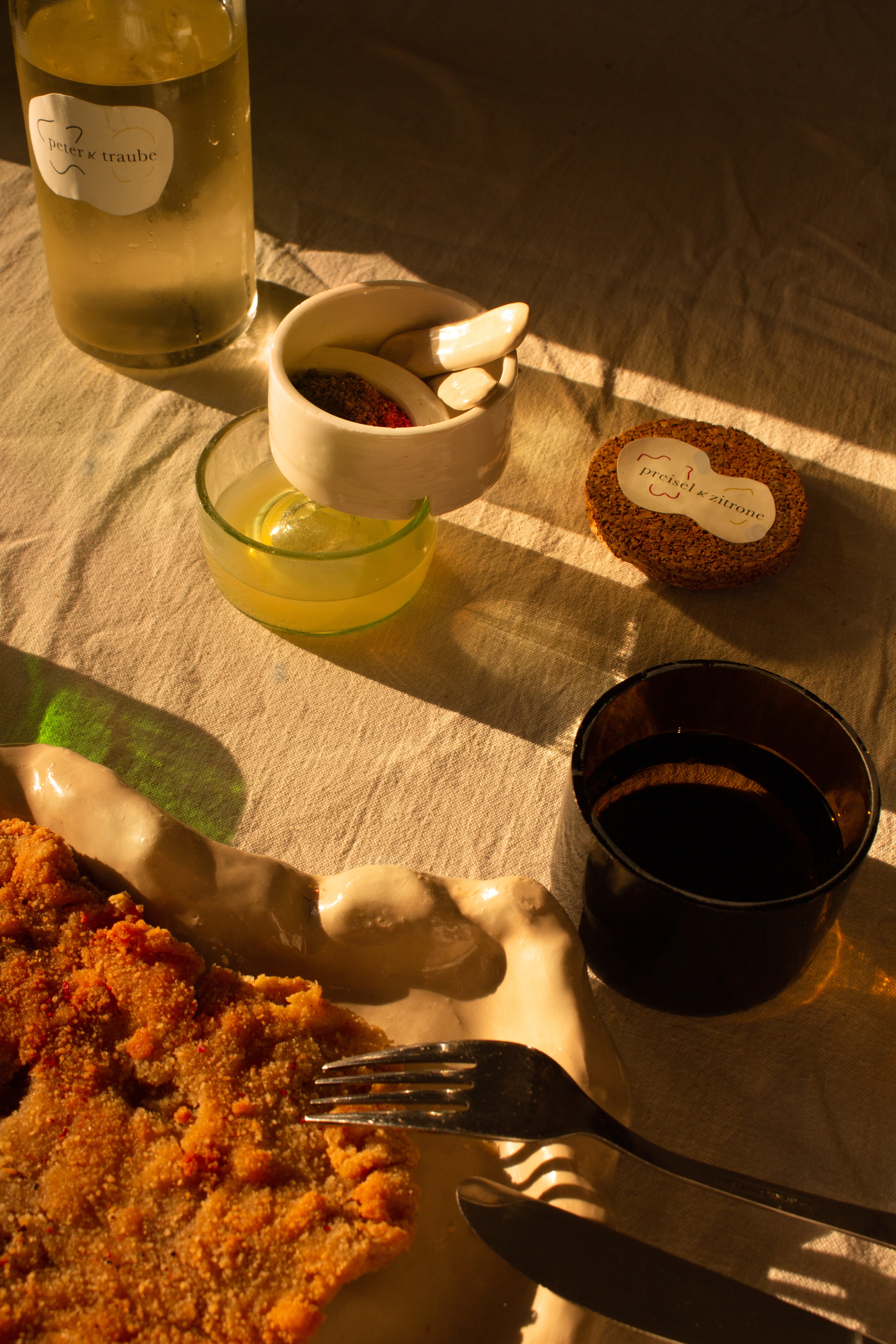 a vegan Wiener Schnitzel