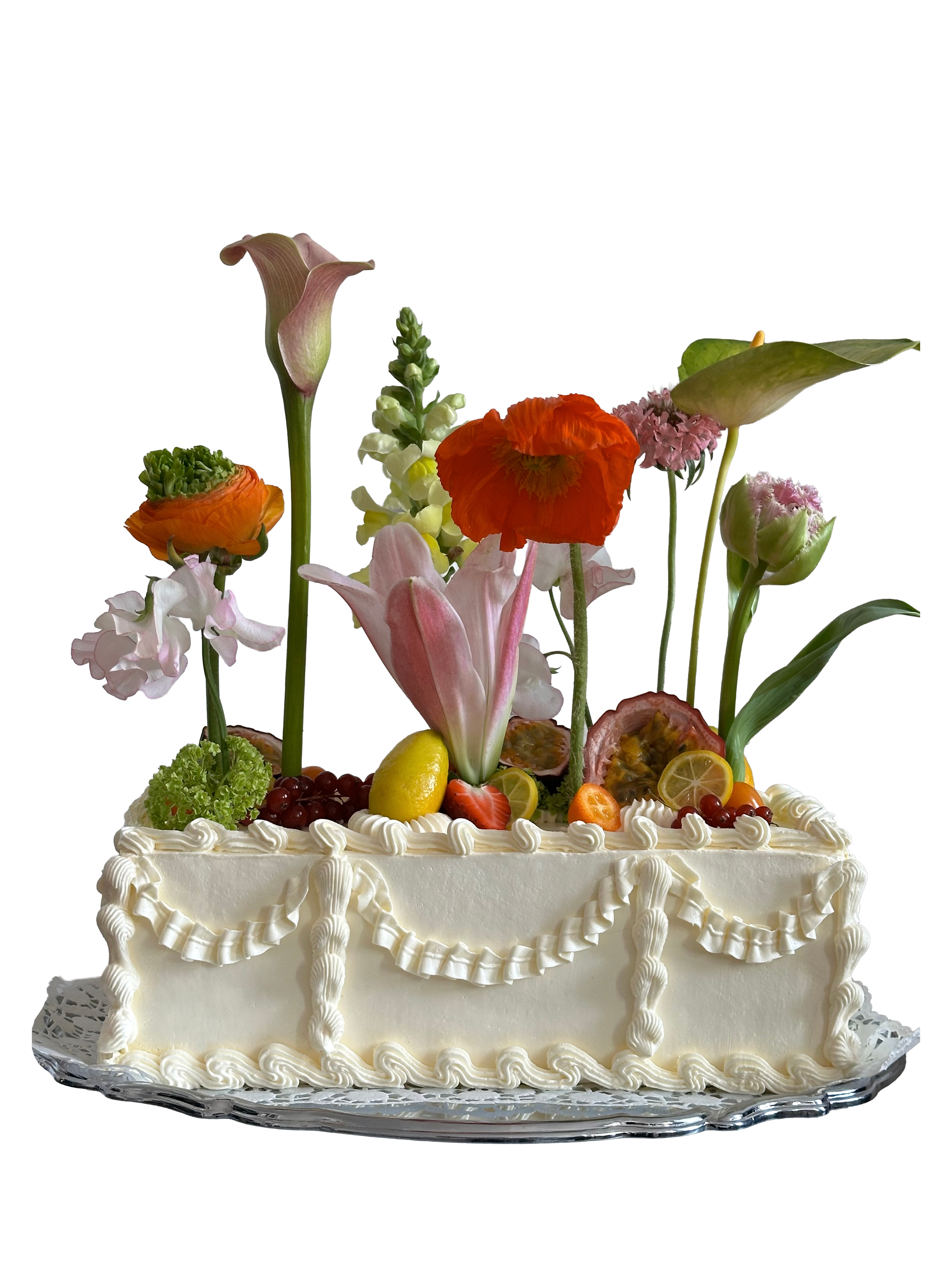 retro cake with the writing twenty f*ing two